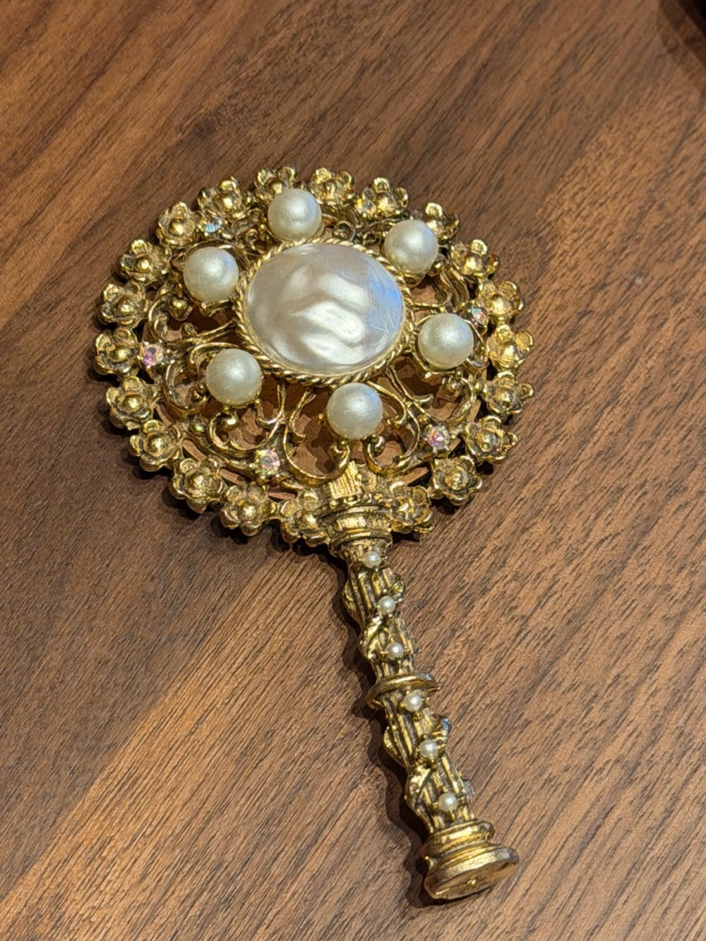 Vintage Pocket Mirror